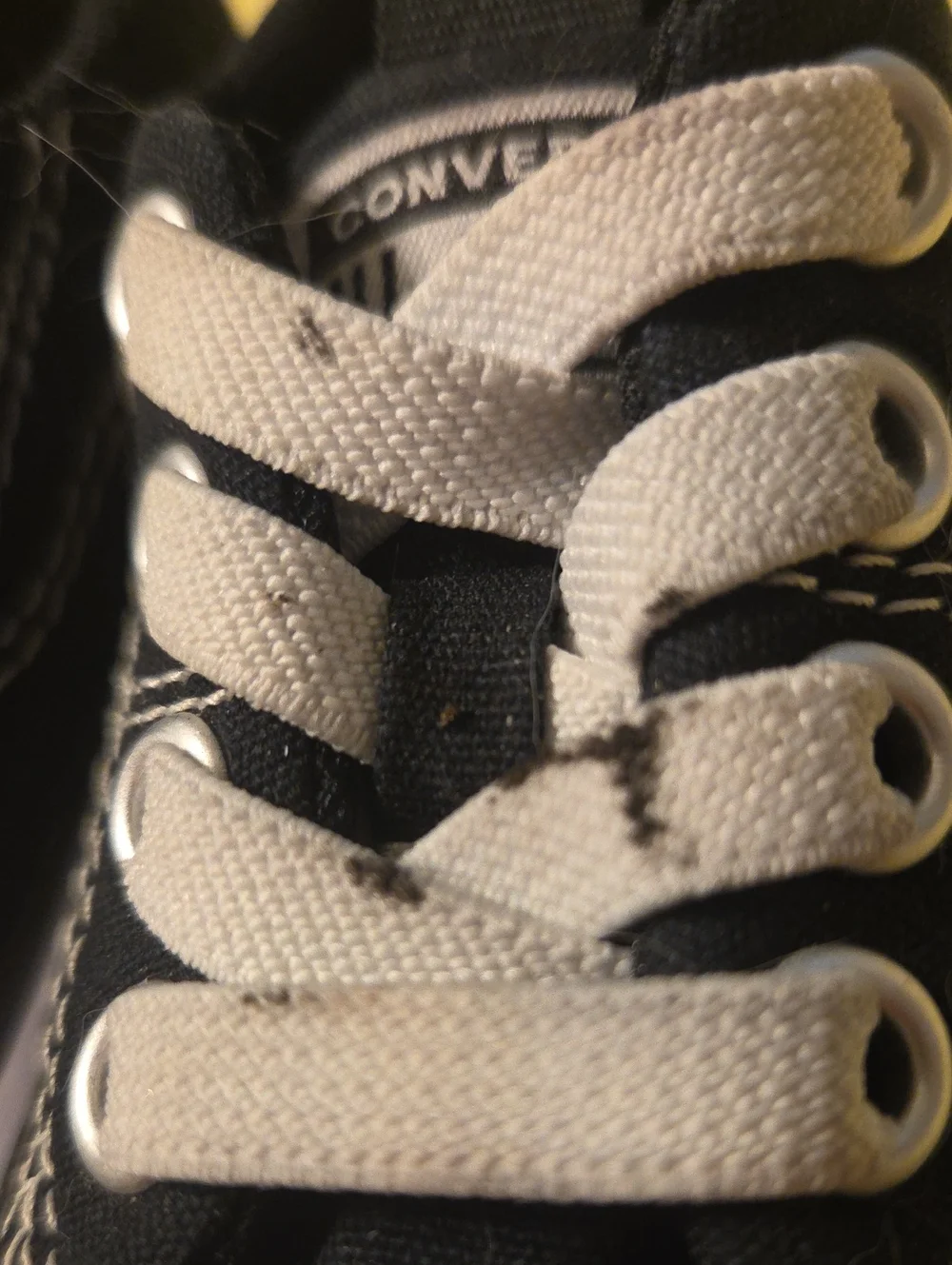 Converse Toddler Kids Sz 5 Black and White Low-Top Canvas Sneakers